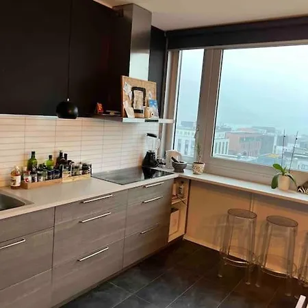 10Th Floor Penthouse In The Heart Of Tromso Apartment Exterior photo